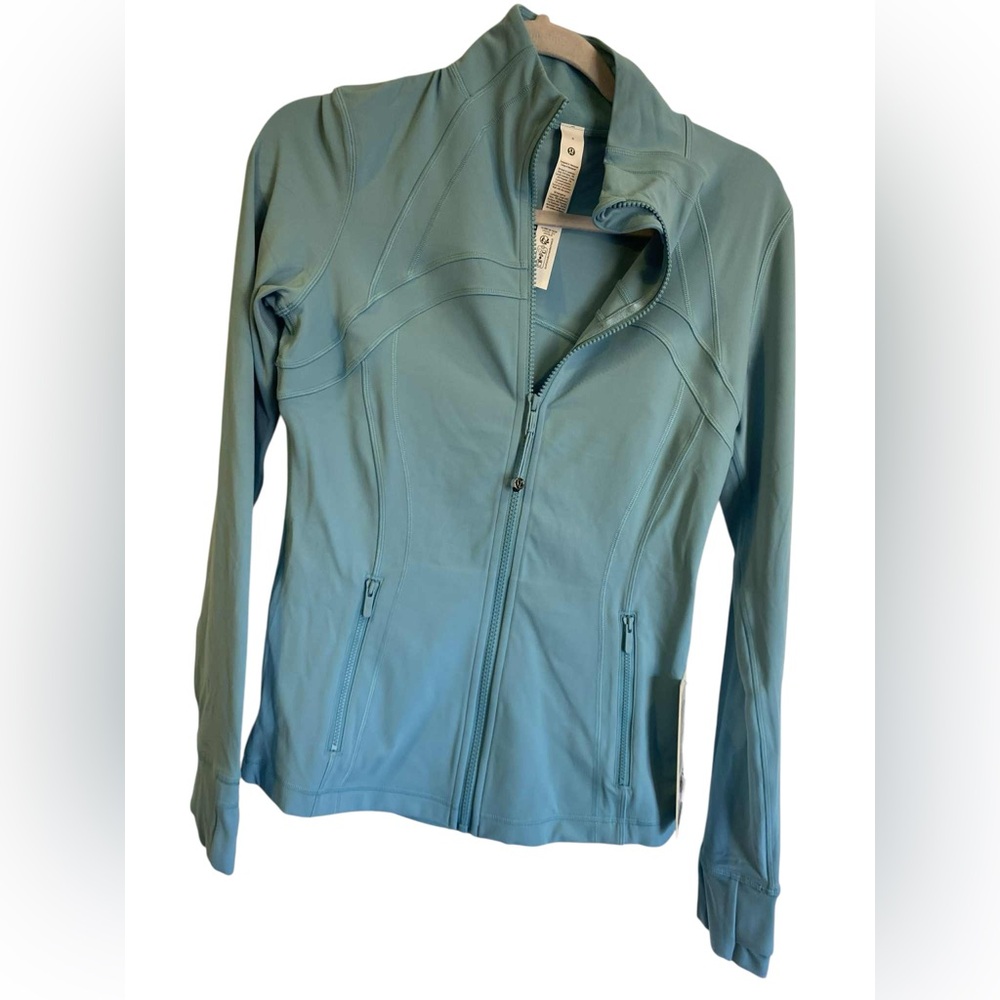 NWT Lululemon define jacket WASHED BLUE Size: 8 - Picture 2 of 5
